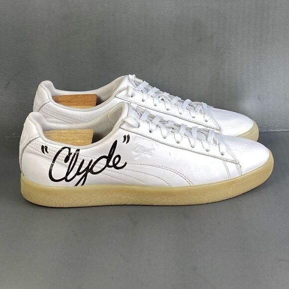 Puma Clyde 'Signature' sneaker Shoes mens size 10.5 - Picture 1 of 8